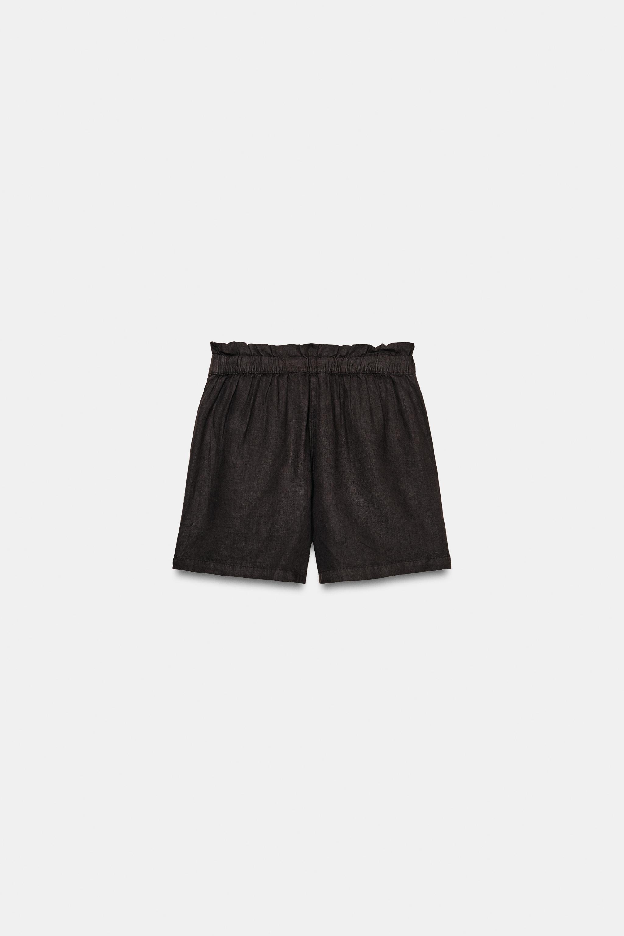 100% LINEN SHORTS ZW COLLECTION